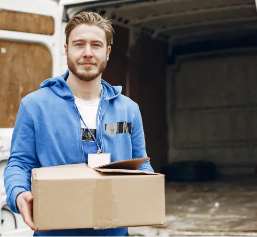 Campbell movers with box